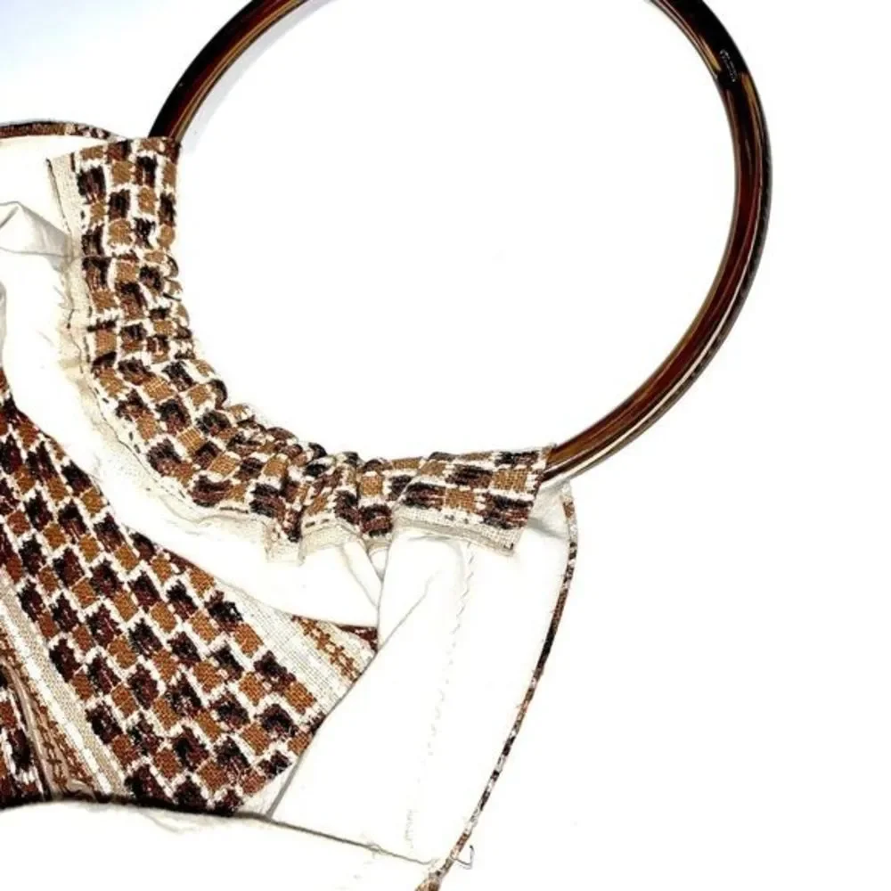 reversible handmade boho bag